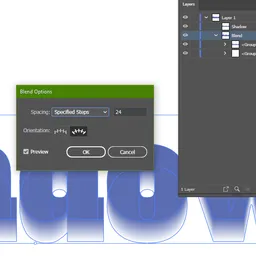 How To Create Vector 'Drop Shadow' Effects In Illustrator Step 8-2
