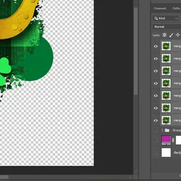 How to clean up transparency for printing with Photoshop BONUS 3
