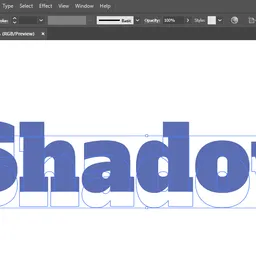 How To Create Vector 'Drop Shadow' Effects In Illustrator Step 6-2