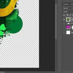 How to clean up transparency for printing with Photoshop BONUS 4