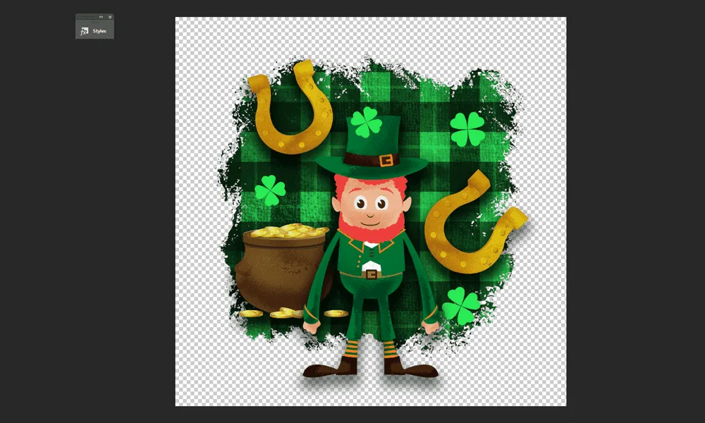 How to clean up transparency for printing with Photoshop Final