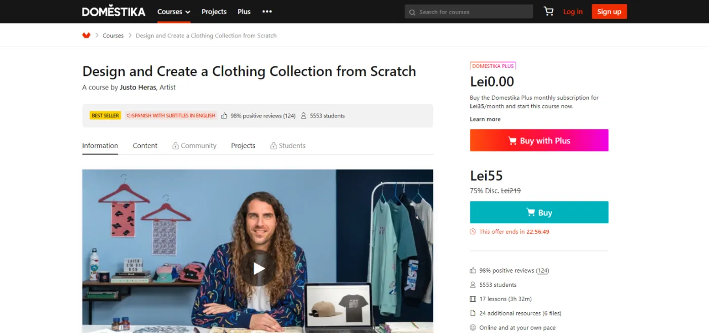 Design and Create a Clothing Collection from Scratch