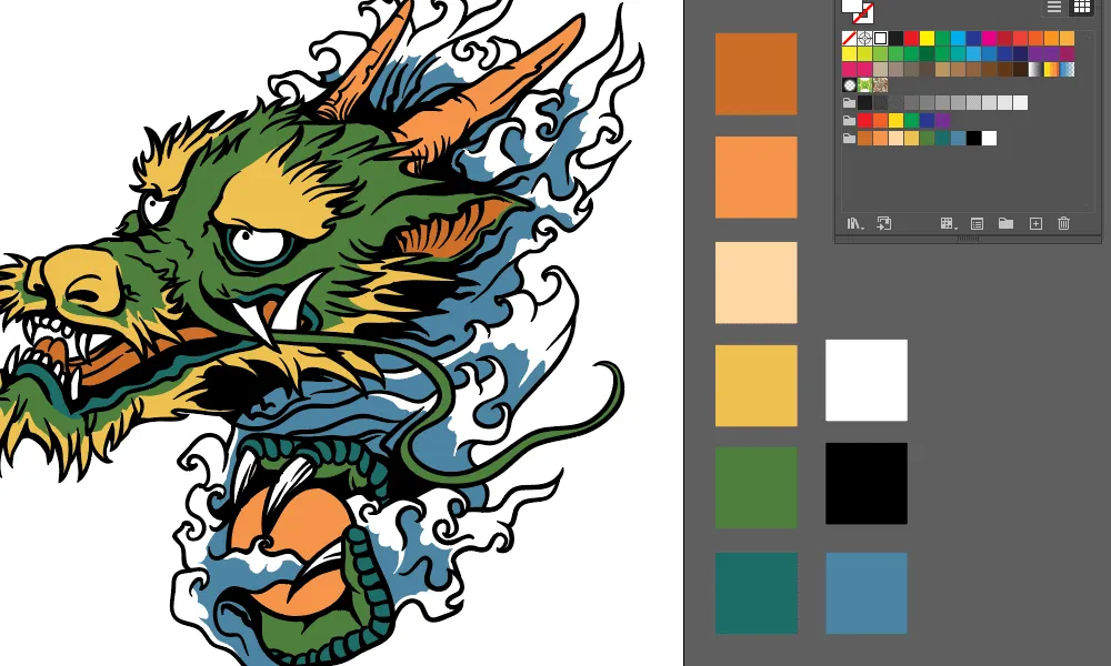 How To Export Illustrator Art As Vector for Photoshop Step 5