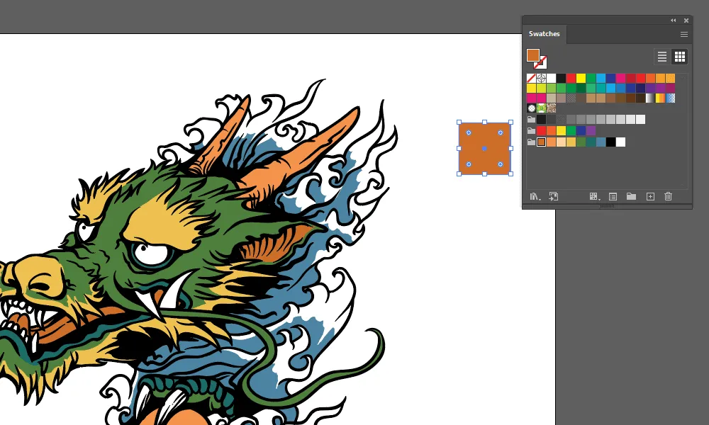 How To Export Illustrator Art As Vector for Photoshop Step 4