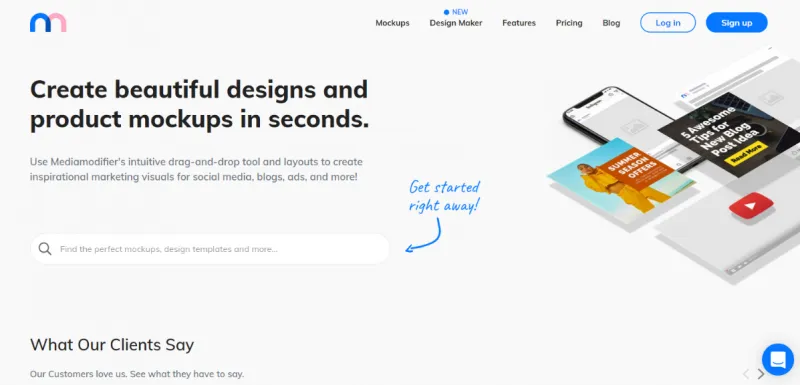 MediaModifier.com homepage